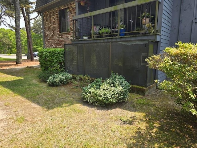 432 Old Chatham Rd Unit 504, Dennis, MA 02660 - view of green lawn with a balcony