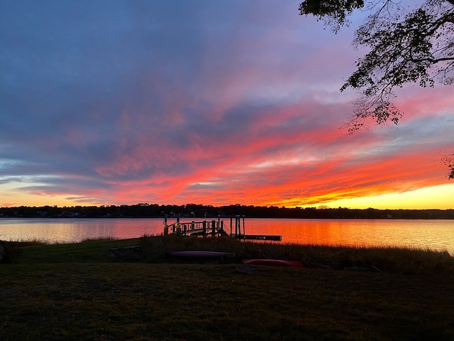 property view of water