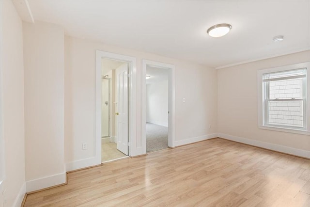 16 Rantoul St, Beverly, MA 01915 - spare room featuring light wood-type flooring and a smoke detector
