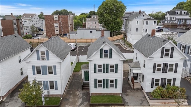 16 Rantoul St, Beverly, MA 01915 - aerial view of residential area