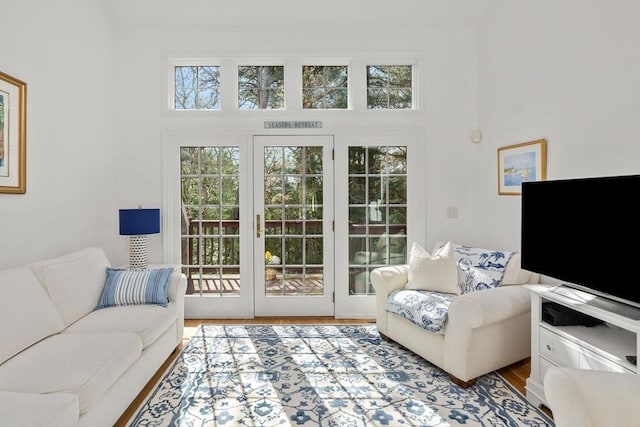 47 Blue Spruce Way Unit 47, Mashpee, MA 02649 - living area with wood finished floors