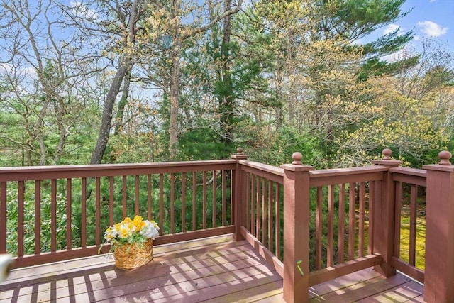 47 Blue Spruce Way Unit 47, Mashpee, MA 02649 - view of wooden terrace