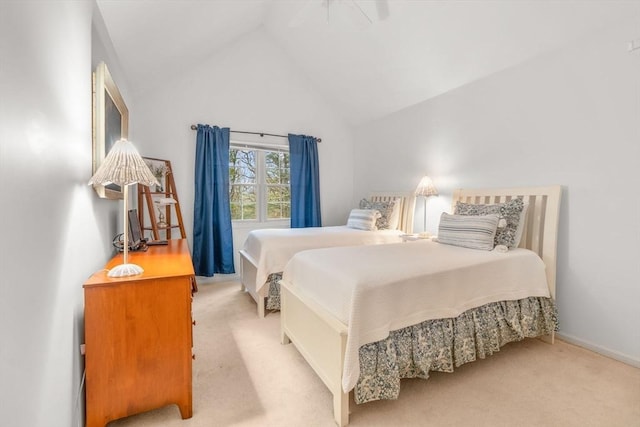 47 Blue Spruce Way Unit 47, Mashpee, MA 02649 - carpeted bedroom featuring high vaulted ceiling