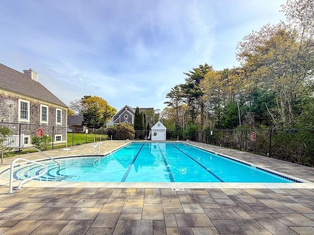47 Blue Spruce Way Unit 47, Mashpee, MA 02649 - pool with a patio and fence