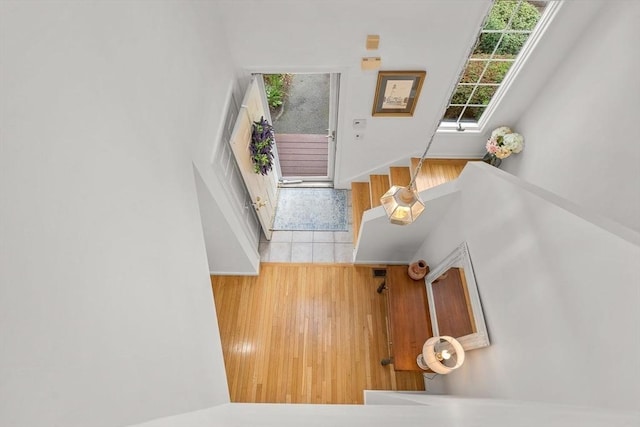47 Blue Spruce Way Unit 47, Mashpee, MA 02649 - entryway with a wealth of natural light and wood finished floors
