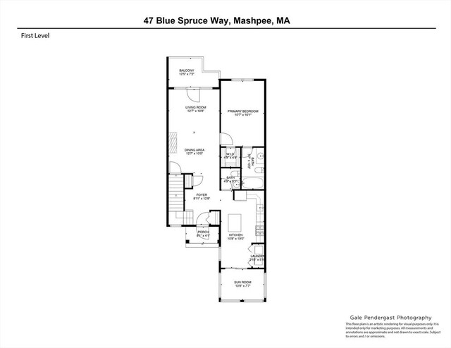 47 Blue Spruce Way Unit 47, Mashpee, MA 02649 - view of layout