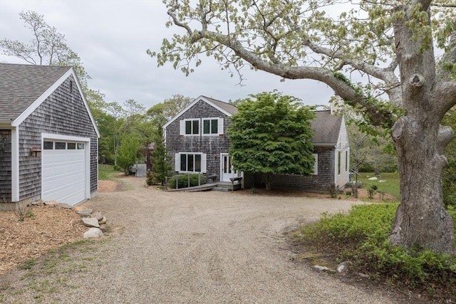 9 Beetlebung Grove Way, Chilmark, MA 02535 - shingle-style home with driveway and a shingled roof