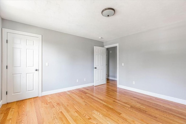 0 Thompson St, Middleboro, MA 02346 - empty room featuring baseboards and light wood finished floors