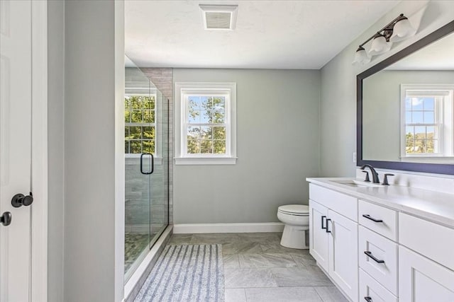0 Thompson St, Middleboro, MA 02346 - full bathroom with plenty of natural light, vanity, and a shower stall