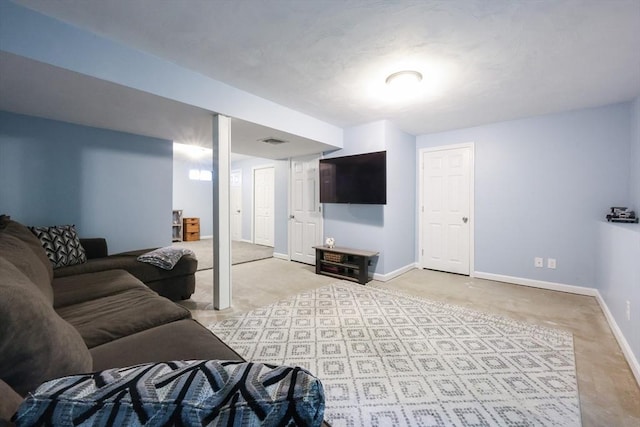 8 Heritage Dr Unit 8, Medway, MA 02053 - living area featuring light carpet and baseboards