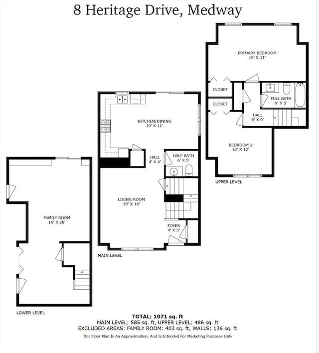 8 Heritage Dr Unit 8, Medway, MA 02053 - property floor plan
