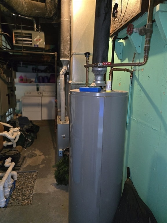 utilities featuring water heater