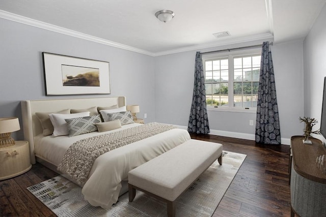 700 Shore Dr Unit 1106, Fall River, MA 02721 - bedroom with ornamental molding and wood finished floors