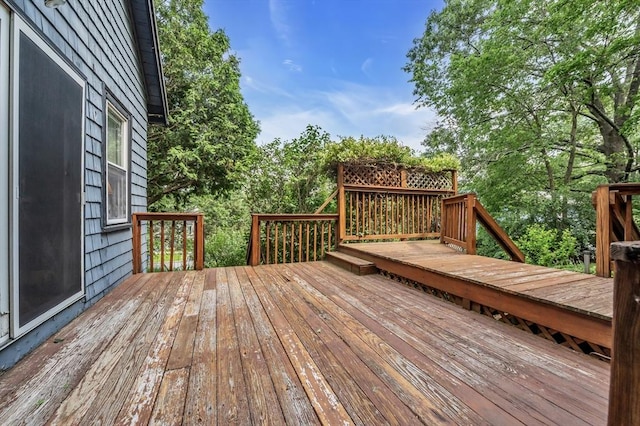 4 3rd Rd, Woburn, MA 01801 - view of wooden deck