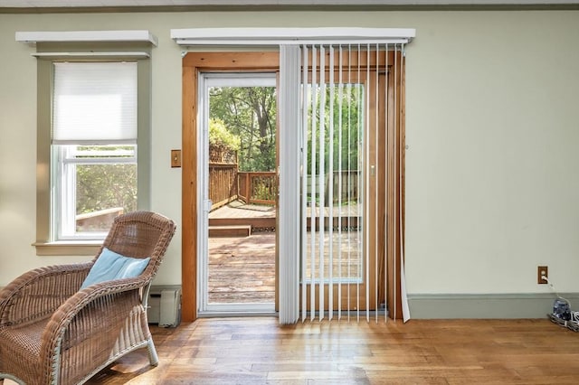 4 3rd Rd, Woburn, MA 01801 - entryway featuring hardwood / wood-style flooring and healthy amount of natural light
