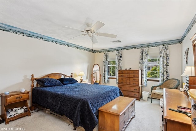 20 Lucia Dr, Milford, MA 01757 - bedroom with light carpet and a ceiling fan