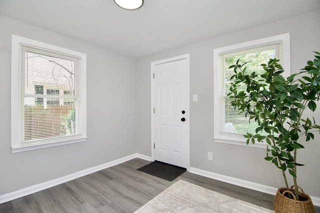 100 Haskin St, Springfield, MA 01109 - entryway featuring plenty of natural light and wood finished floors