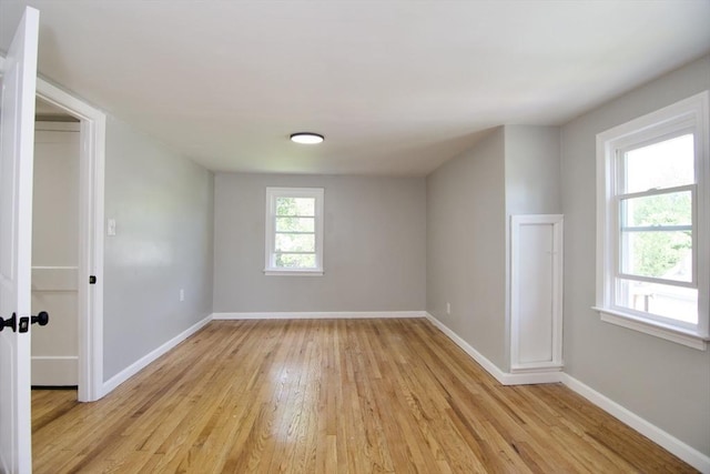 100 Haskin St, Springfield, MA 01109 - spare room featuring light wood-style floors and baseboards