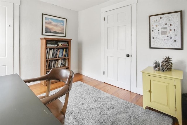 24 Everett St, Woburn, MA 01801 - home office with wood finished floors and baseboards