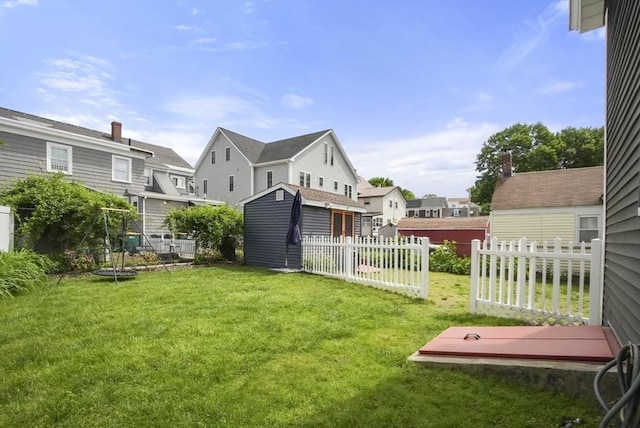 24 Everett St, Woburn, MA 01801 - view of yard with a residential view