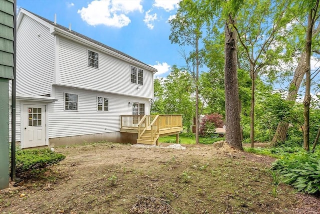 7 S Porter St Unit 7, Haverhill, MA 01835 - back of house with a wooden deck