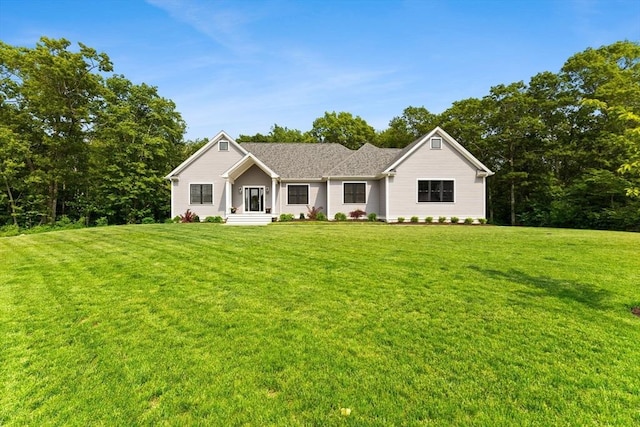 751 Sharps Lot Rd, Swansea, MA 02777 - ranch-style home featuring a front lawn