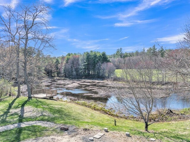 property view of water