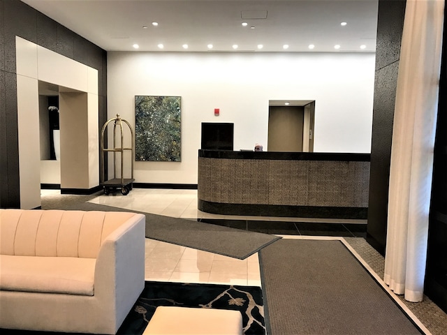 view of reception