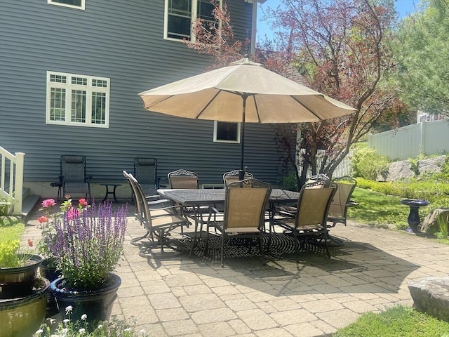 32 Erins Way, Holden, MA 01520 - view of patio / terrace with fence