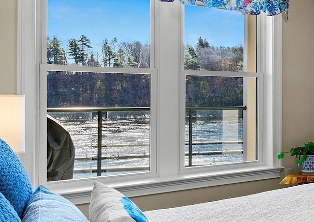 view of room details