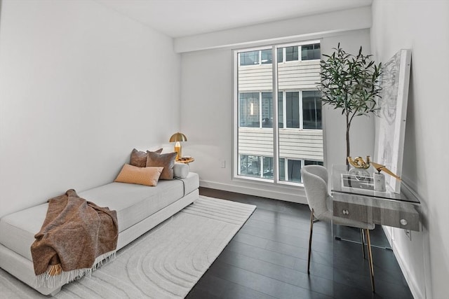 150 Seaport Blvd Unit 11C, Boston, MA 02210 - bedroom featuring wood finished floors and baseboards