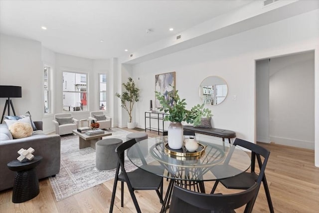 157 Princeton St Unit 1, Boston, MA 02128 - living area featuring light wood-type flooring, recessed lighting, and baseboards