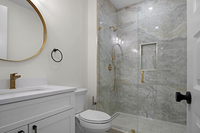 293 Cross St, Norwell, MA 02061 - full bath featuring vanity and a shower stall