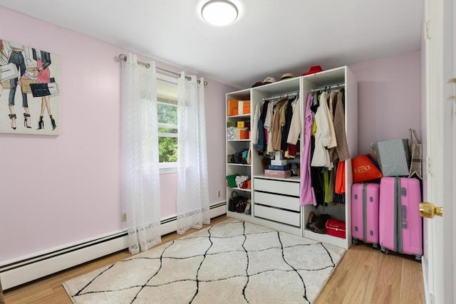 186 Andover St, North Andover, MA 01845 - closet featuring a baseboard heating unit