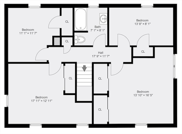 186 Andover St, North Andover, MA 01845 - view of floor plan / room layout
