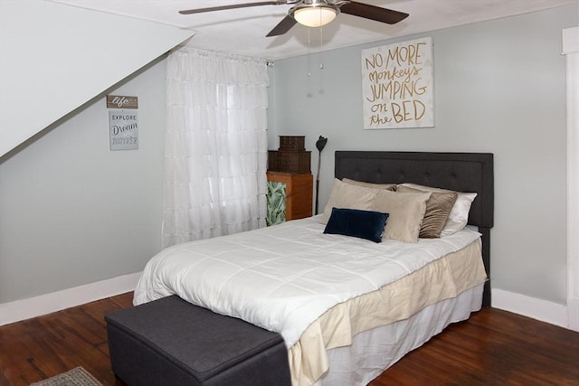 103 Monrovia St, Springfield, MA 01104 - bedroom with wood finished floors and a ceiling fan