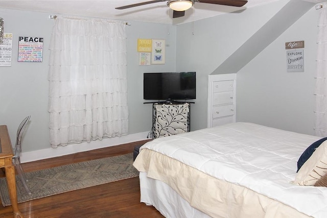 103 Monrovia St, Springfield, MA 01104 - bedroom with wood finished floors and a ceiling fan