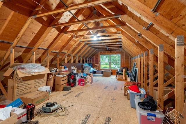 495 Grafton St, Shrewsbury, MA 01545 - view of unfinished attic