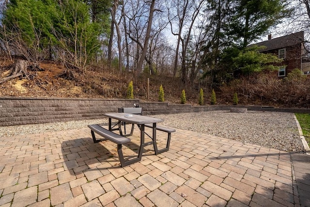 view of patio / terrace featuring outdoor dining space