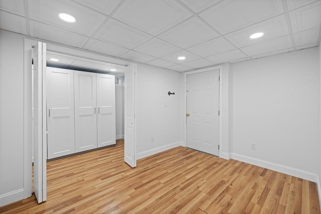 13 Abraham Ave, Freetown, MA 02717 - unfurnished bedroom featuring recessed lighting and light wood-style floors