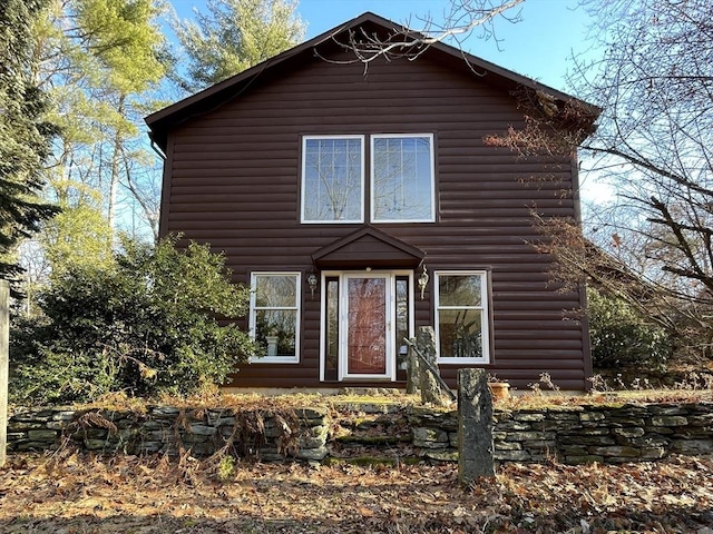 view of front facade