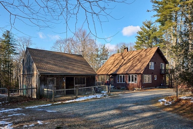 view of front of house