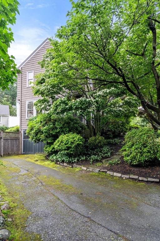 24 Aspen Ave, Newton, MA 02466 - view of side of property
