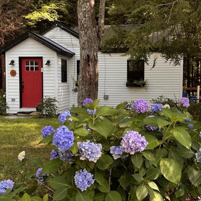 10 Kibbe Point Rd, Otis, MA 01253 - view of outbuilding
