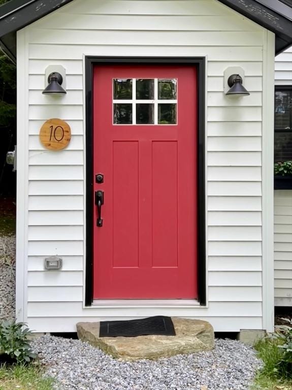 10 Kibbe Point Rd, Otis, MA 01253 - view of entrance to property