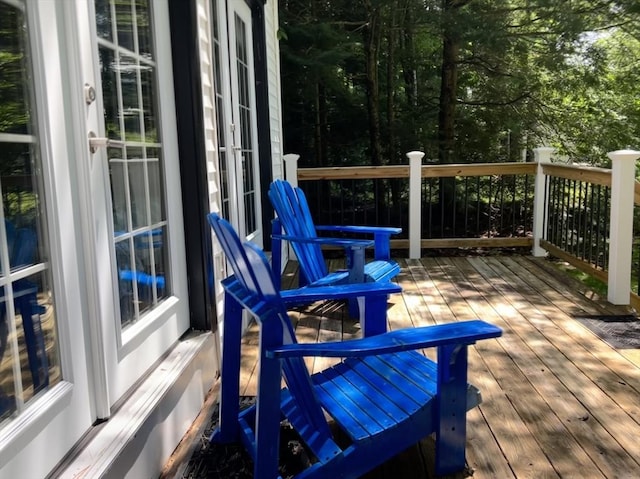 10 Kibbe Point Rd, Otis, MA 01253 - view of wooden terrace