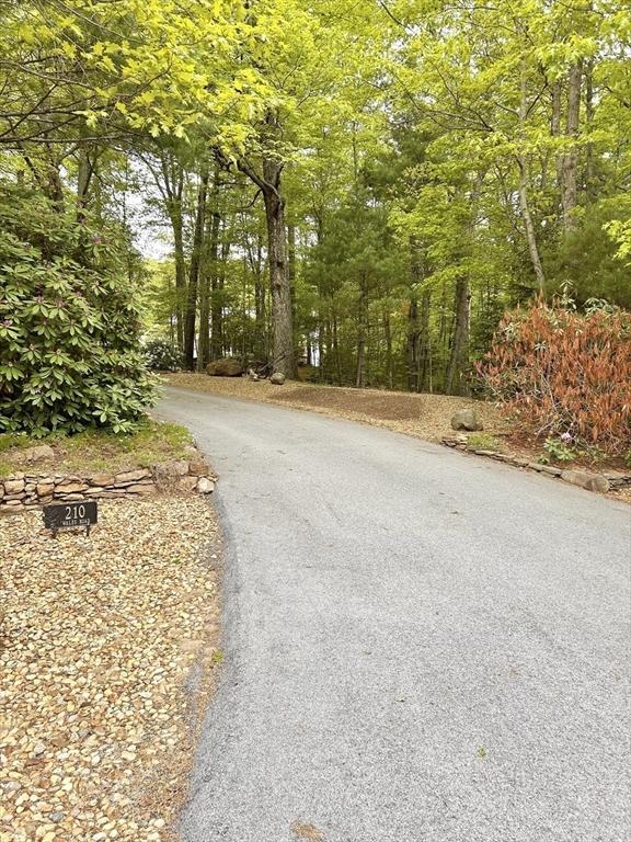 210 Wales Rd, Monson, MA 01057 - view of road featuring a view of trees