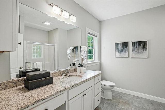 83 Partridge Hill Rd, Sutton, MA 01590 - full bathroom with vanity and a shower stall