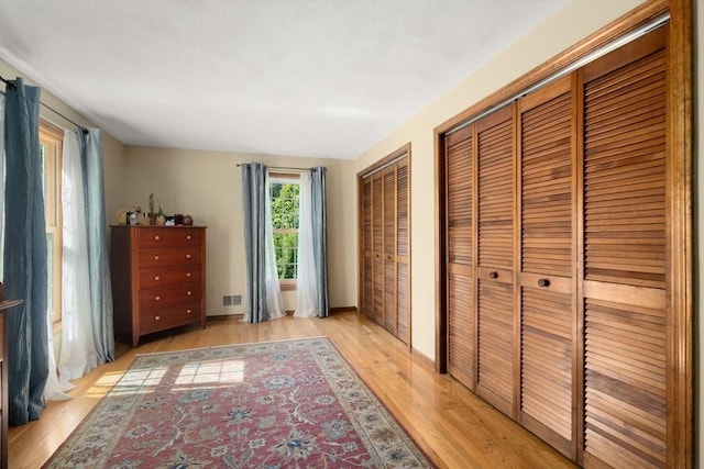 16 Parmenter Rd, Framingham, MA 01701 - bedroom with two closets and light wood-type flooring