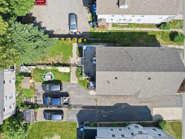210-212 Brown St, Waltham, MA 02453 - bird's eye view